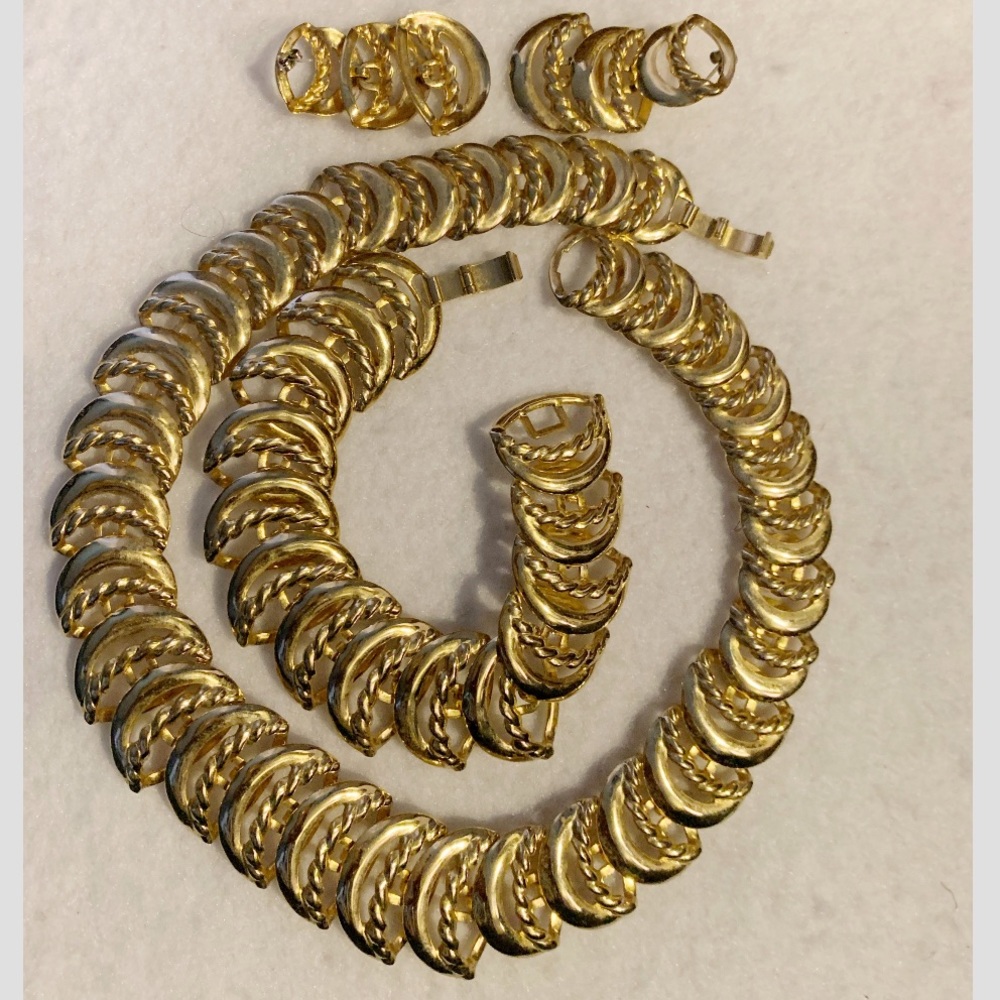 Gold Plated Jewelry Set